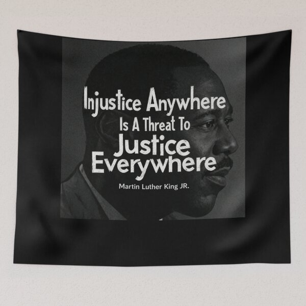 Item preview, Injustice Anywhere Is A Threat To Justice Everywhere Act Now designed and sold by SkeletonsDanger.