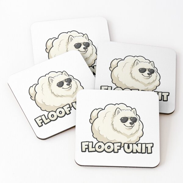 Item preview, Absolute Floof Unit Cool Samoyed Dog Art designed and sold by Petzzz.