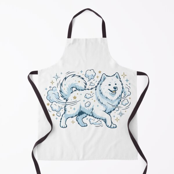 Item preview, Samoyed Glitter Funny Dog Hair Shedding Quote designed and sold by Petzzz.