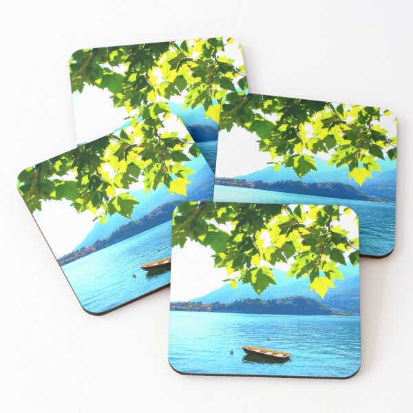 Item preview, View from Lecco at Lago di Como designed and sold by Kristina Drozd.