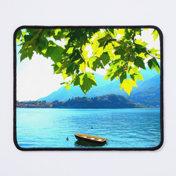 Item preview, View from Lecco at Lago di Como designed and sold by Kristina Drozd.