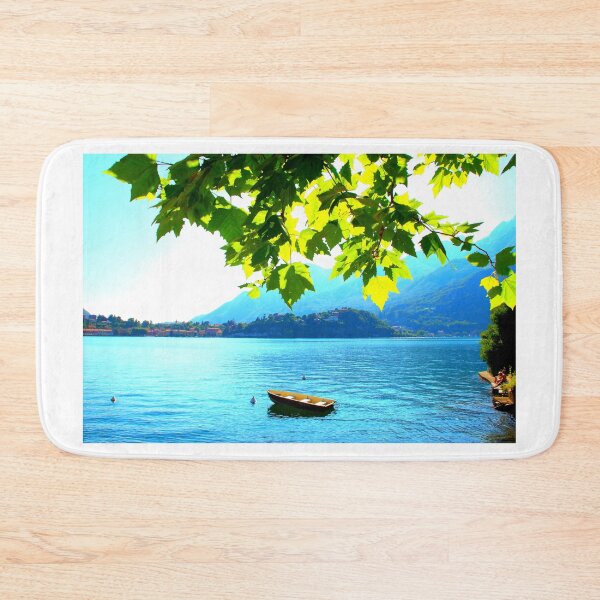 Item preview, View from Lecco at Lago di Como designed and sold by Kristina Drozd.