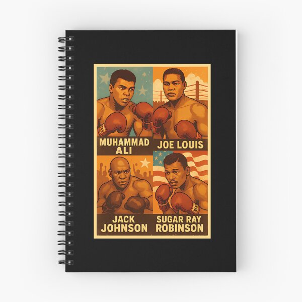 Item preview, Muhammad Ali Joe Louis Jack Johnson Sugar Ray Robinson Boxing Legends designed and sold by Anderson990.