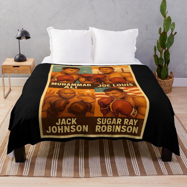 Item preview, Muhammad Ali Joe Louis Jack Johnson Sugar Ray Robinson Boxing Legends designed and sold by Anderson990.