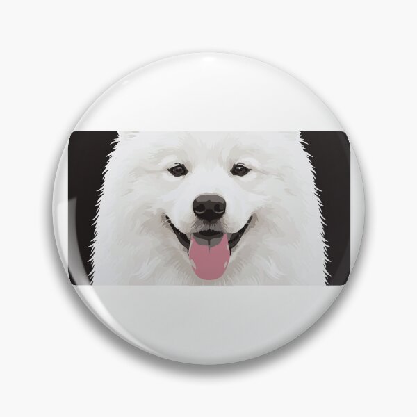 Item preview, The Sammy Smile Happy Samoyed Face Portrait designed and sold by Petzzz.