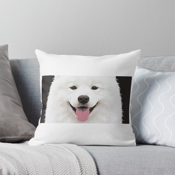 Item preview, The Sammy Smile Happy Samoyed Face Portrait designed and sold by Petzzz.