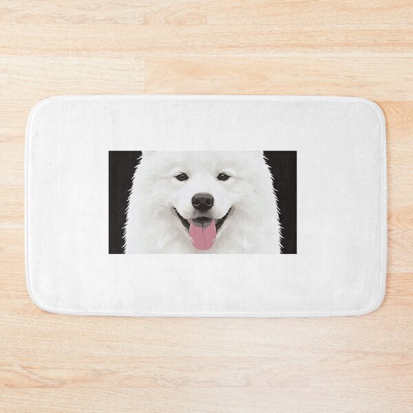 Item preview, The Sammy Smile Happy Samoyed Face Portrait designed and sold by Petzzz.