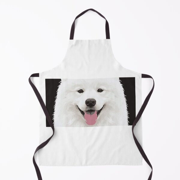 Item preview, The Sammy Smile Happy Samoyed Face Portrait designed and sold by Petzzz.
