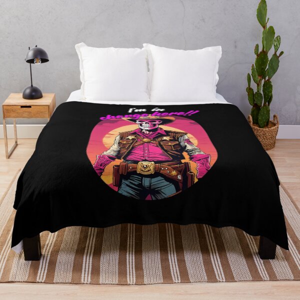 Item preview, skull sheriff- I am in charge here designed and sold by wildforcedesign.