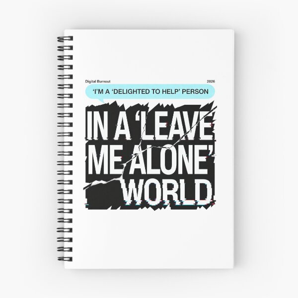 Item preview, Delighted To Help In A Leave Me Alone World Glitch designed and sold by Dariusz.K.