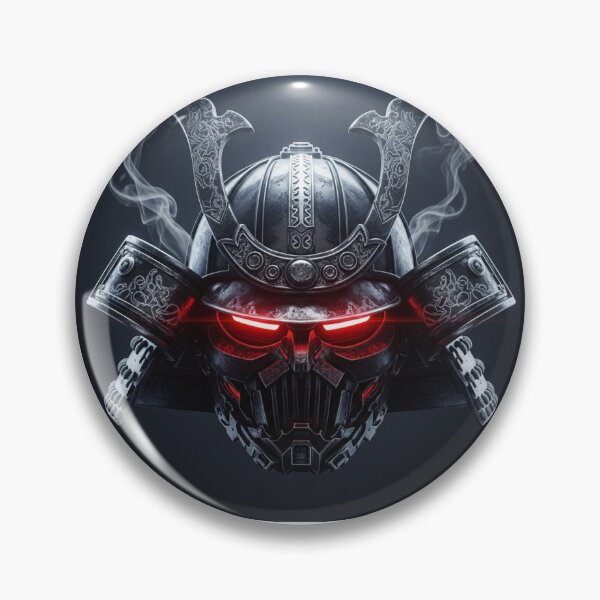 Item preview, Neon Samurai Helmet - Cyber Warfare designed and sold by Aihubz.