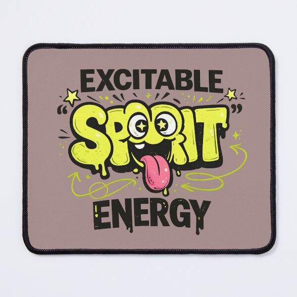 Item preview, Neon Excitable Spirit Energy designed and sold by Aurelux_24.