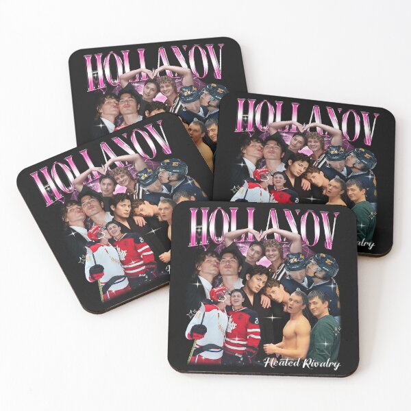 Item preview, Hockey Romance Enemies to Lovers Fan Collage Art Shirt designed and sold by Rhastasnixon.