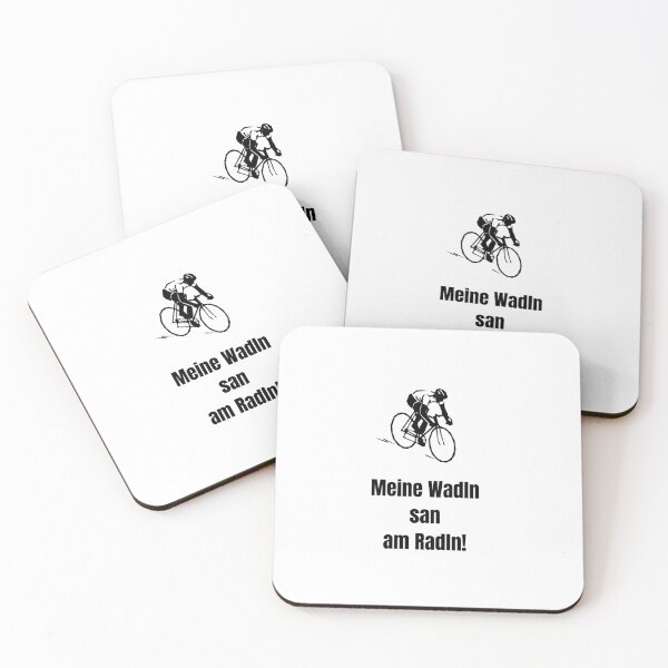 Item preview, Meine Wadln san am Radln! designed and sold by aydryans .