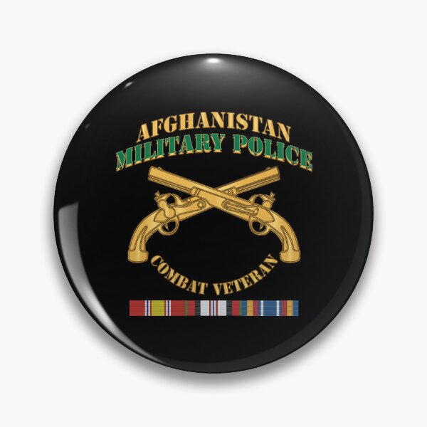 Item preview, Army - Military Police w Br  Afghanistan - Combat Vet w AFGHAN SVC X 300 designed and sold by Military Insignia Products.