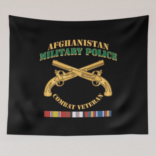 Item preview, Army - Military Police w Br  Afghanistan - Combat Vet w AFGHAN SVC X 300 designed and sold by Military Insignia Products.