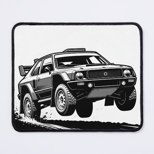 Item preview, Retro Rally Car Silhouette designed and sold by SunDrift.