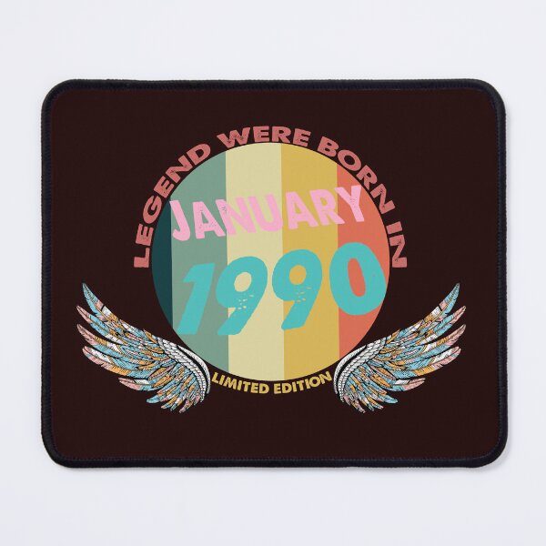 Item preview, Legend Born In Jan.1990, Classic T-Shirt designed and sold by BUTTER7FLY.