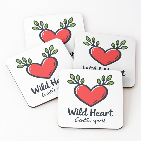 Item preview, Wild Heart, Gentle Spirit designed and sold by SnappyPNG.
