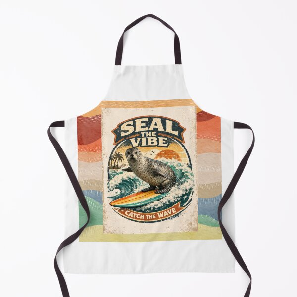 Item preview, Seal the vibe surfing seal designed and sold by SweetySugar.