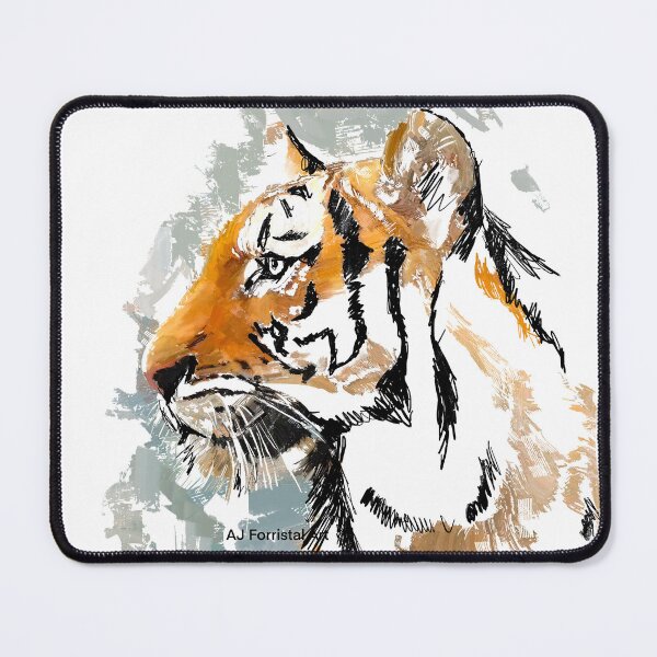 Item preview, Tiger Painting designed and sold by Ajforristalart.