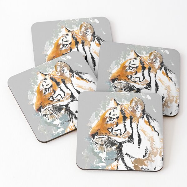 Item preview, Tiger Painting designed and sold by Ajforristalart.