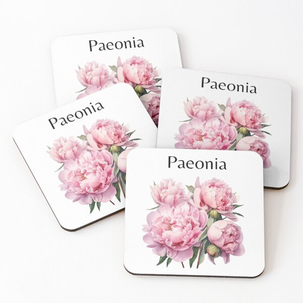 Item preview, Paeonia – Pink Peonies Watercolor designed and sold by EVESTUDIOART.