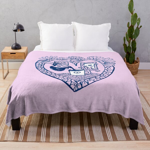 Item preview, Spring Coffee Love Heart Table Pen Doodled Sketch, Hand Drawn Doodle designed and sold by Uplifting Vib'n Design and Decor .