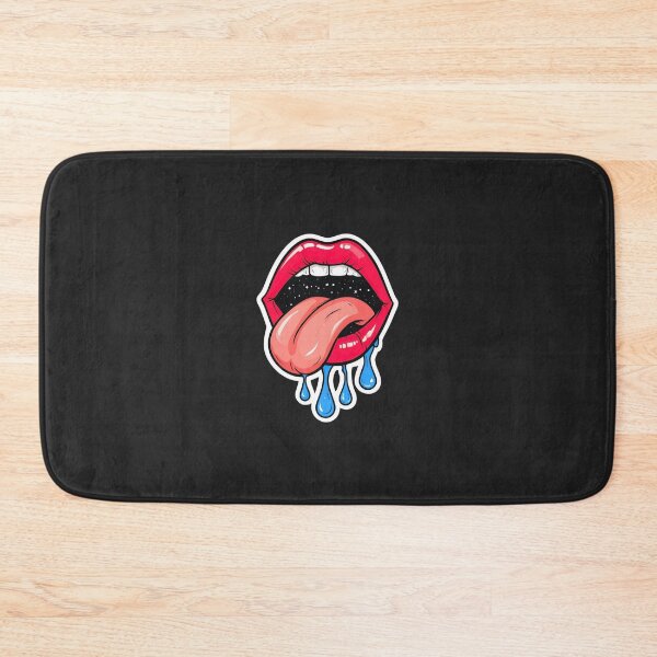 Item preview, Trippy Space Lips Galactic Tongue Aesthetic Pop Art Mascot designed and sold by Wonder Pixel Studio.