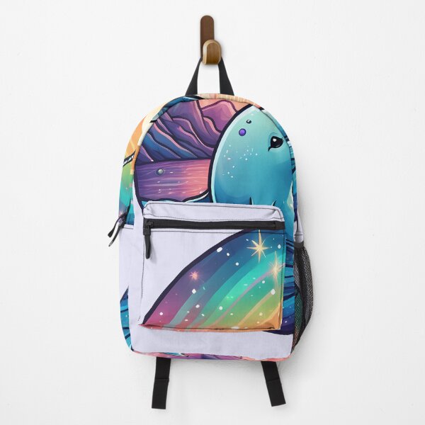 Item preview, Kawaii Narwhal Rainbow Magic | Cute Celestial Ocean Sticker & Art designed and sold by DesignsByDessie.