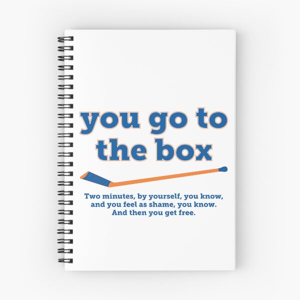 Item preview, You go to the box. You feel shame. In New York Islander colors. designed and sold by Hattrixz.