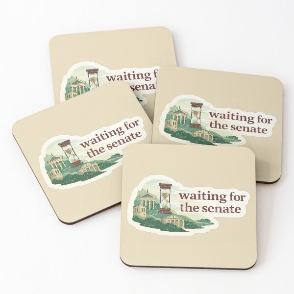 Item preview, Waiting For The Senate Relatable Meme designed and sold by Retr0Tshirts.