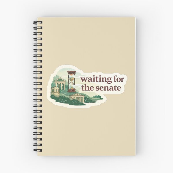 Item preview, Waiting For The Senate Relatable Meme designed and sold by Retr0Tshirts.