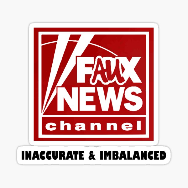 Faux News Sticker