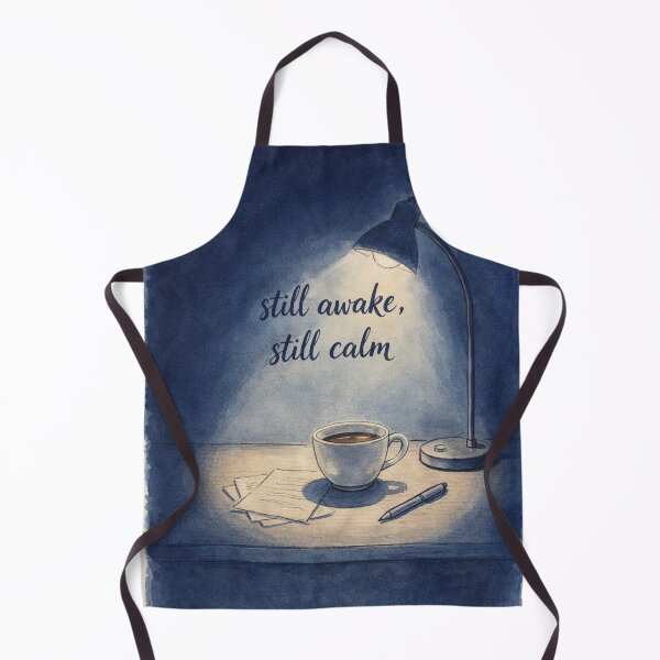Item preview, Still Awake Still Calm Night Aesthetic Art designed and sold by MIArt Studio.