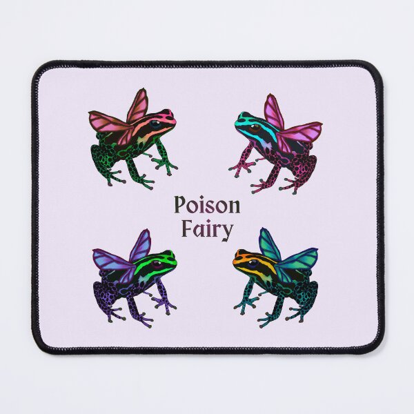 Item preview, Poison Dart Frog fairies designed and sold by Ember-and-Ivy.