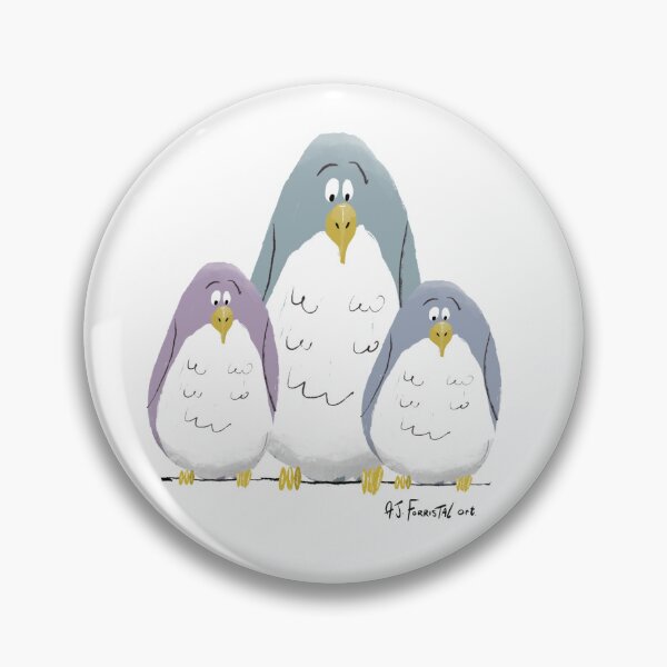 Item preview, Family of pigeons designed and sold by Ajforristalart.
