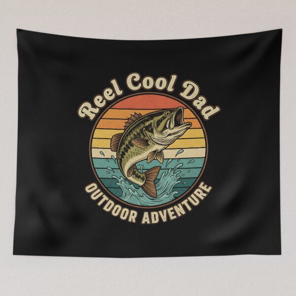 Item preview, REEL COOL DAD fishing dad the fisherman rivers lakes cool dads fish one more cast designed and sold by Jt41.