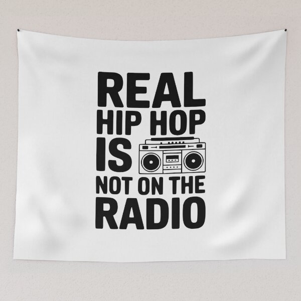 Item preview, Real Hip Hop Is Not On The Radio designed and sold by Frank Ring.