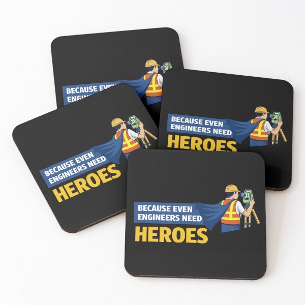Item preview, Because Even Engineers Need Heroes Surveyor designed and sold by Virelo.