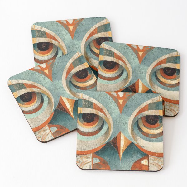 Item preview, Owl design with geometric shapes designed and sold by anytka.