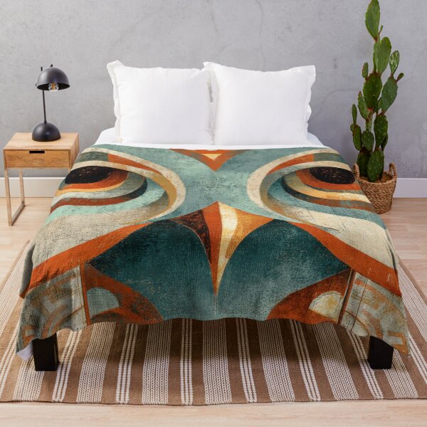 Item preview, Owl design with geometric shapes designed and sold by anytka.