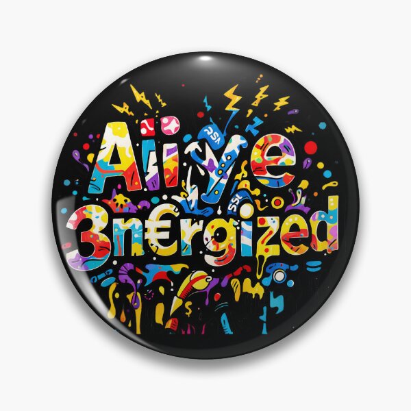 Item preview, Ali^¥ë 3n€rg¡zed – Bold Graffiti Typography Energy Art designed and sold by LineLoo.