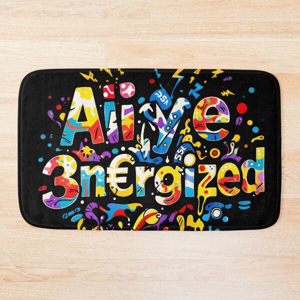 Item preview, Ali^¥ë 3n€rg¡zed – Bold Graffiti Typography Energy Art designed and sold by LineLoo.