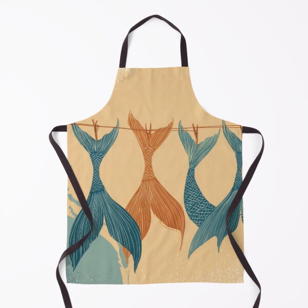 Item preview, Mermaid tails hanging on a line designed and sold by anytka.