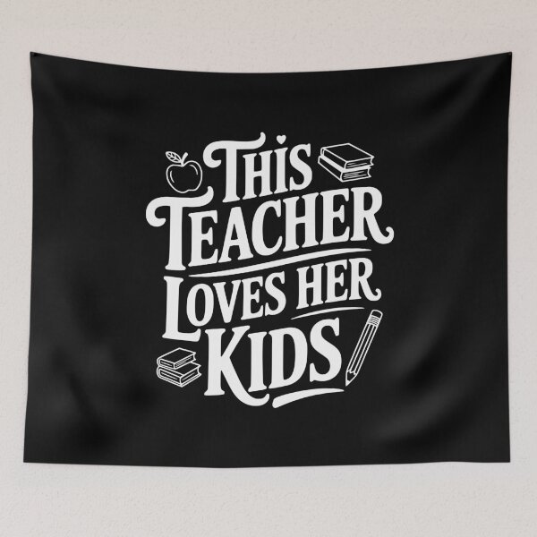 Item preview, This Teacher Loves Her Kids designed and sold by Frank Ring.