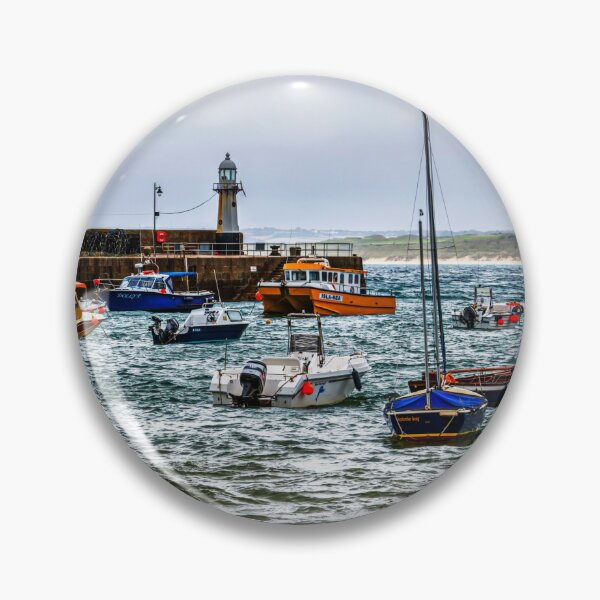 Item preview, Rough Day For Boats in St Ives Harbour, Cornwall, England designed and sold by Paul Thompson Photography.