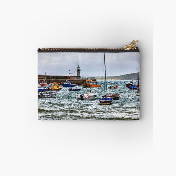 Item preview, Rough Day For Boats in St Ives Harbour, Cornwall, England designed and sold by Paul Thompson Photography.