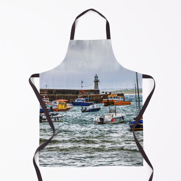 Item preview, Rough Day For Boats in St Ives Harbour, Cornwall, England designed and sold by Paul Thompson Photography.