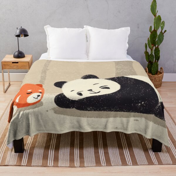 Item preview, Panda and red panda resting together designed and sold by anytka.